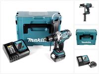 Makita DHP 458 RT1J Akku Schlagbohrschrauber 18 V 91 Nm + 1x Akku 5,0 Ah +...