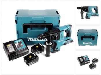 Makita DHR264 (2 x 5Ah + DC18RC + Makpac 4)
