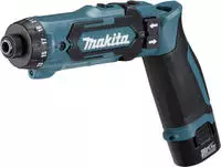 Makita Akku-Schrauber "DF012DSE" inkl. integrierter Akku, Ladeger&auml;t und