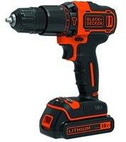 Black+decker Werkzeug - 18v Akku-schlagbohrmaschine, 1x 1,5 Ah Li-ion Akku,