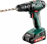 Metabo Akku-schlagbohrschrauber Sb 18, 2x 2,0 Ah + Ladeger&auml;t In Metabox 145