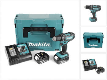 Makita DDF482RF1J (1 x 3,0 Ah + Schnellladegerät) im Makpac 2