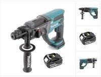 Makita Dhr 202 T1 Akku Kombihammer 18 V 2,0 J Sds Plus + 1x Akku 5,0 Ah - Ohne