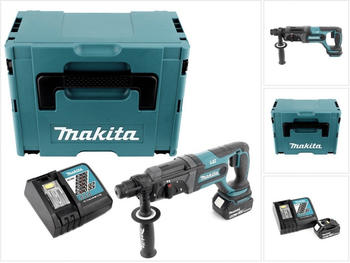 Makita DHR241 (1 x 5,0 Ah + Schnellladeger&auml;t) im Makpac