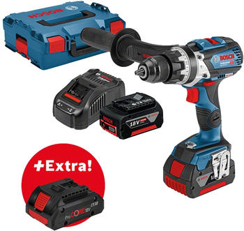 Bosch GSB 18V-85 C Professional (2 x 5,0 Ah + 1 x ProCore 4,0 Ah + L-Boxx)