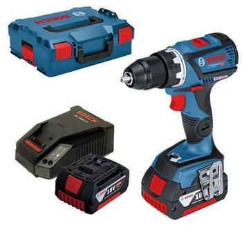Bosch GSR 18 V-60 C Professional ( 2x 4,0Ah, Ladeger&auml;t, L-Boxx)