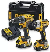 Stanley BlackDecker DCK268P2T-QW, Stanley BlackDecker Dewalt Kombi-Set 18V...