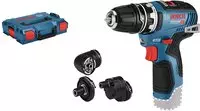 Bosch 0.601.9H3.003, Bosch GSR 12V-35 FC PRO Akku-Bohrschrauber mit 4...