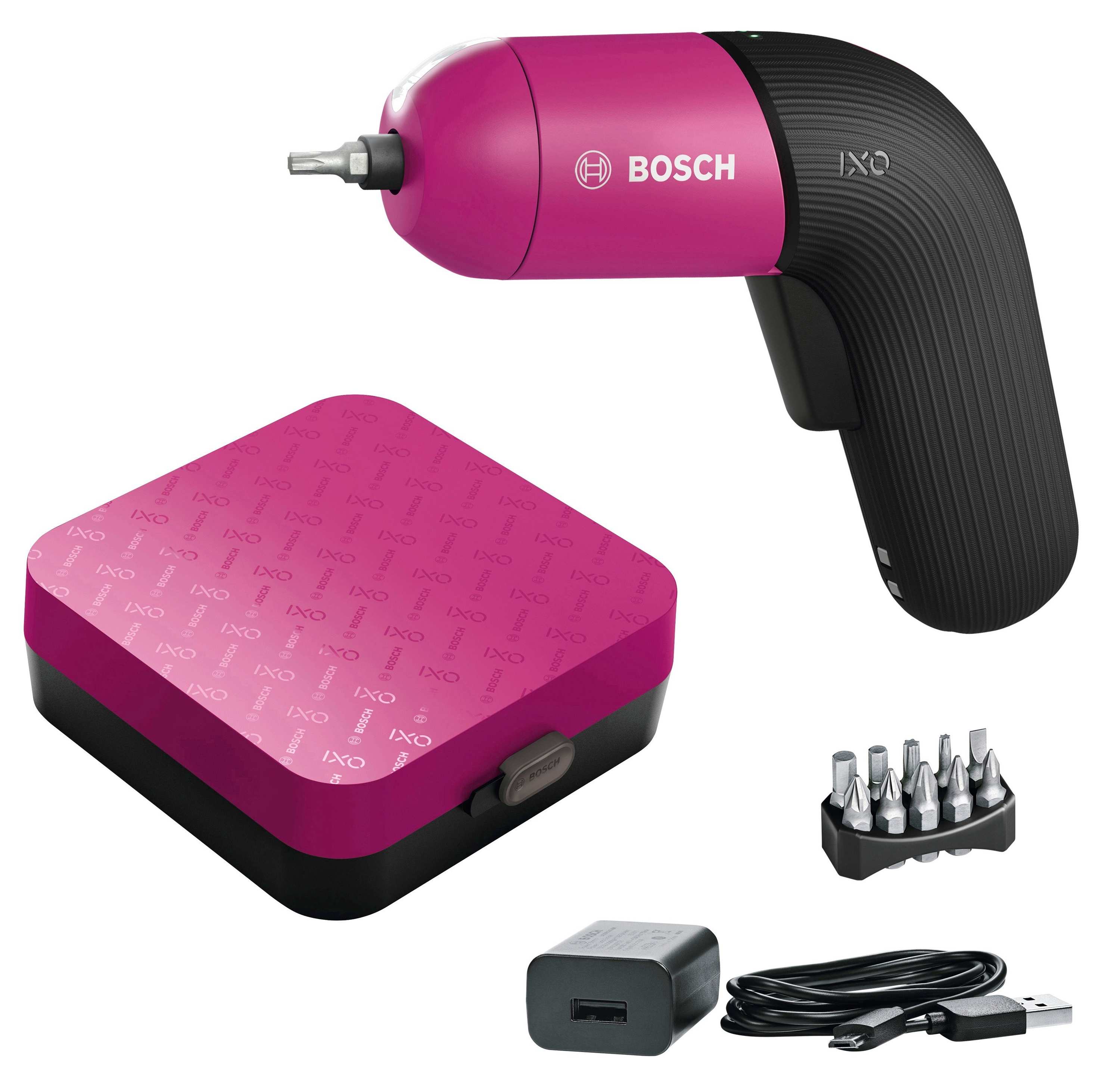 Bosch IXO VI Colour Edition (mit Ladegerät und Bitsatz) Akkuschrauber