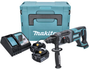 Makita DHR241 (2 x 3,0 Ah + Schnellladeger&auml;t) im Makpac
