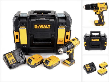 DeWalt DCD777P2 (2 x 4,0 Ah + Schnellladegerät) in TStak-Box