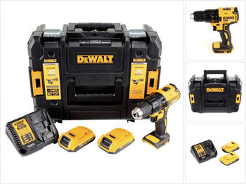 DeWalt DCD777D2 (2 x 2,0 Ah + Ladegerät) in TStak-Box