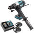 6 Ah, mit 2 Akkus: Makita DHP458
