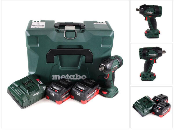 Metabo SSW 18 LTX 300 BL (2x 5,5 Ah + Ladegerät + Koffer)