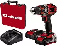 Einhell Akku-Bohrschrauber "TE-CD 18/50 Li BL" mit 2 Akkus 18V/2,0Ah, Ladeger&auml;t und
