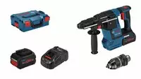 Bosch Akku-bohrhammer Gbh 18v-26 F Mit 2x 5,5 Ah Akkus Procore + Lader In L-boxx