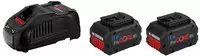 Bosch Starter-set 2 X Procore18v 5.5ah + Gal 1880 Cv