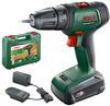 Bosch Akku-Bohrschrauber UniversalDrill 18V, 18V / 1,5Ah, mit Akku, Ladegerät...