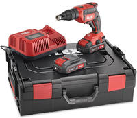 Flex MAK0396 Gipskartonschrauber, 18 V, DW 45 18.0-EC/2.5 Set, 2 Akkus + Ladeger&auml;t,