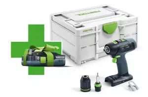 Festool T 18+3 Li-Basic 4,0 Ah Akku + Systainer 577051 ohne Ladeger&auml;t