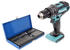 Makita DHP482ZW (+ Bit Satz 40 tlg.) blau