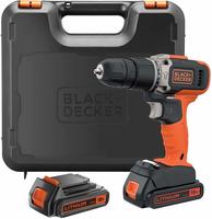 Black+decker - 18v Akku-schlagbohrmaschine, 2x 1,5 Ah Li-ion Akku, Ladeger&auml;t