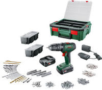Bosch Akku-Schlagbohrmaschine UniversalImpact 18 V, incl. 2x Akku 1,5 Ah, Ladeger&auml;t,