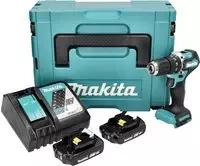 Makita Akku-Schlagbohrschrauber "DHP487RAJ" Set, inkl. 2 Akkus