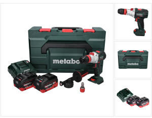 Metabo SB 18 LTX BL Q I ( 2 x Akku 8,0 Ah + Charger + metaBOX)