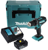 Makita DDF 482 RG1J Akku Bohrschrauber 18 V 62 Nm + 1x Akku 6,0 Ah + Ladeger&auml;t...