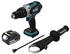 5 Ah, mit 1 Akku: Makita DHP458