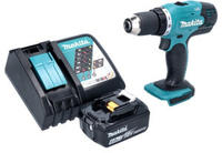 Makita DDF 453 RG1 Akku Bohrschrauber 18 V 42 Nm + 1x Akku 6,0 Ah + Ladeger&auml;t