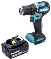 Makita DDF 487 T1 Akku Bohrschrauber 18 V 40 Nm Brushless + 1x Akku 5,0 Ah -...