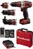 Einhell 4513597 TE-CD 44531 3X-Li 39 Cordless Drill/Driver (30 Nm, 2 Gears, Removable 10mm Chuck, incl. 34-Piece Set of Bits, 5 Wood Drill Bits, Charger + 1x 2 Ah Battery)