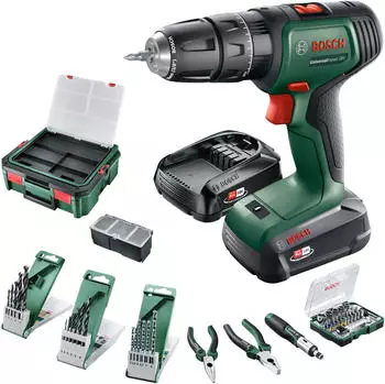 Bosch UniversalImpact 18 (+ 46AC set + AL18V-20 in Systembox S)