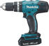 3 Ah, mit 2 Akkus: Makita DHP453