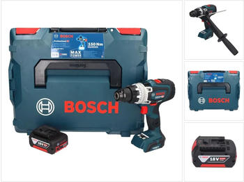 Bosch GSR 18V-150 C Professional (1x 5,0Ah + L-Boxx)