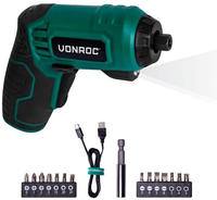 Akku-schrauber &ndash; 4 V &ndash; Inkl. 14-teilgem Bit-set, Usb-c-ladekabel Und