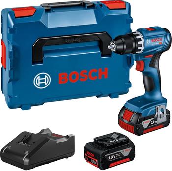 Bosch GSR 18V-45 (2x 2Ah + Ladegerät + L-Boxx)