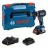 4 Ah, mit 2 Akkus: Bosch GSB 18V-90 C