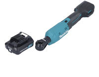 "Makita WR 100 DA1 Akku Ratschenschrauber 12 V 47,5 Nm 1/4" 3/8" + 1x Akku 2,0...