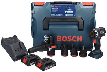 Bosch GSR 18 V-60 FC Professional (2x 2,0 Ah + Ladegerät + Aufsätze + L-Boxx)