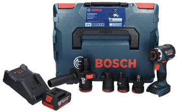 Bosch GSR 18V-60 FC Professional (1x 5,0 Ah + Ladegerät + Aufsätze + L-Boxx)