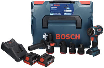 Bosch GSR 18V-60 FC Professional (2x 5,0 Ah + Ladegerät +Aufsätze + L-Boxx)