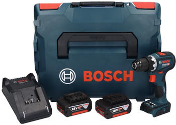 Bosch Professional GSR 18V-90 C (2x 5,0 Ah + Ladegerät + L-Boxx)