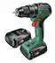 2 Ah, mit 2 Akkus: Bosch UniversalImpact 18V-60