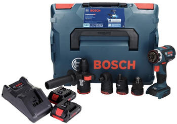Bosch GSR 18V-60 FC Professional (2x 4,0 Ah ProCORE + Ladegerät + Aufsätze + L-Boxx)