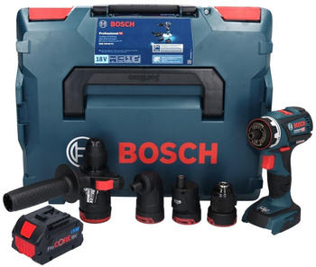 Bosch GSR 18V-60 FC Professional (1x 5,5 Ah ProCORE + L-Boxx + Aufsätze)