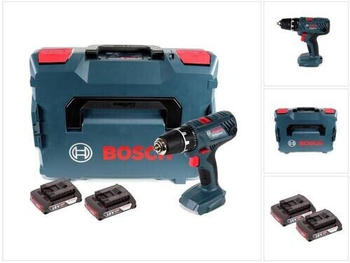 Bosch GSR 18 V-21 Professional (2x 2,0 Ah + L-Boxx)
