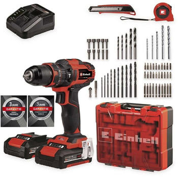 Einhell TE-CD 18/40 Li-i (2x2Ah + Koffer + 64tlg.)